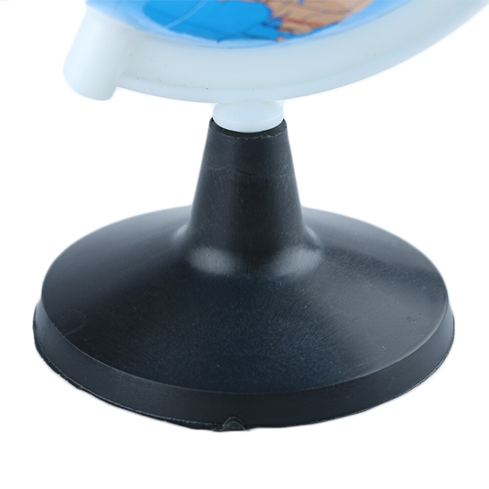 85mm World Globe Atlas Map With Swivel Stand Geography Educational Toy Home Office Ideal Miniatures office gadgets