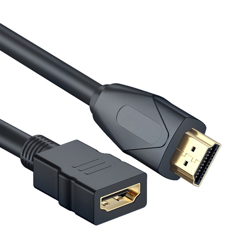 4K HDMI-compatible Extension Cable Extender HDMI-2.0 K HD-Adapter for Computer PS5 Digital TV Box Laptops Projectors