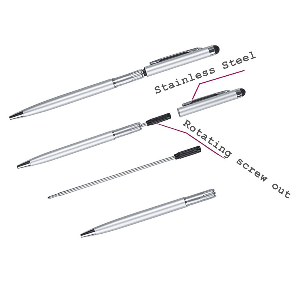 Colors Universal Touch Pen 2 in 1 Stylus Drawing Pens Screen Capacitive Screen Caneta for Tablet Phone Pencil Accessories