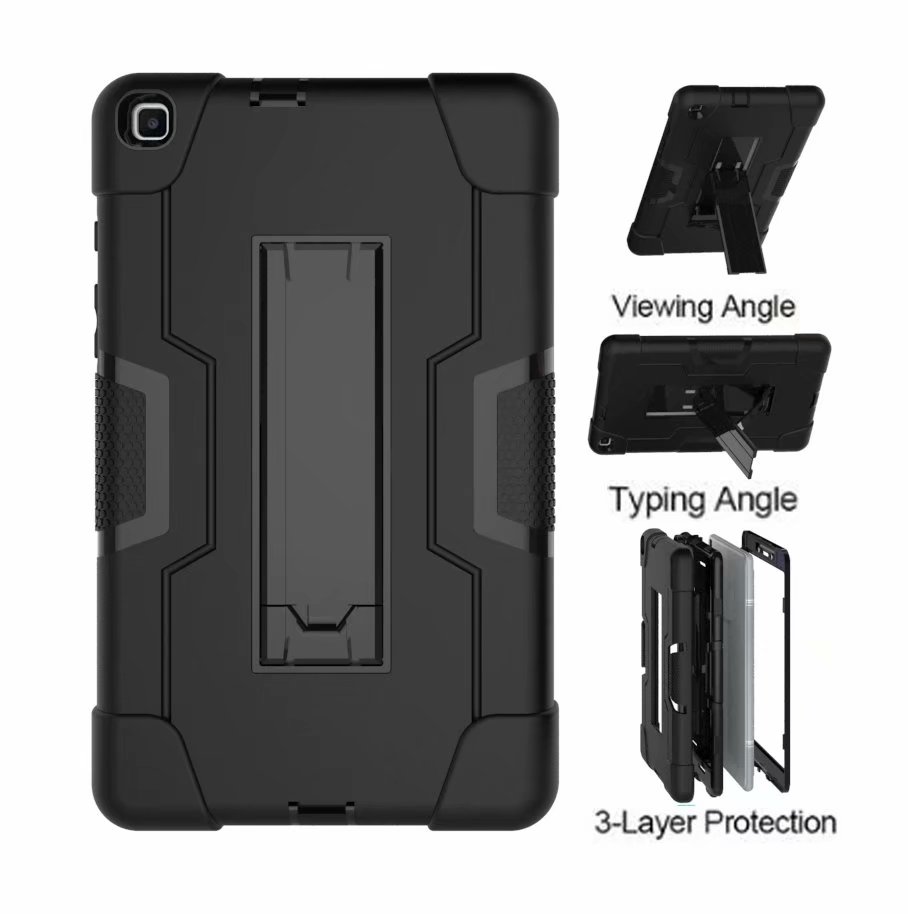 Dla Samsung SM-T290 case 8.0 "calowy T290 T295 krzemu odporny na wstrząsy tablet stojak Capa pokrywa dla Samsung Galaxy Tab A 8.0(2019)SM-T290
