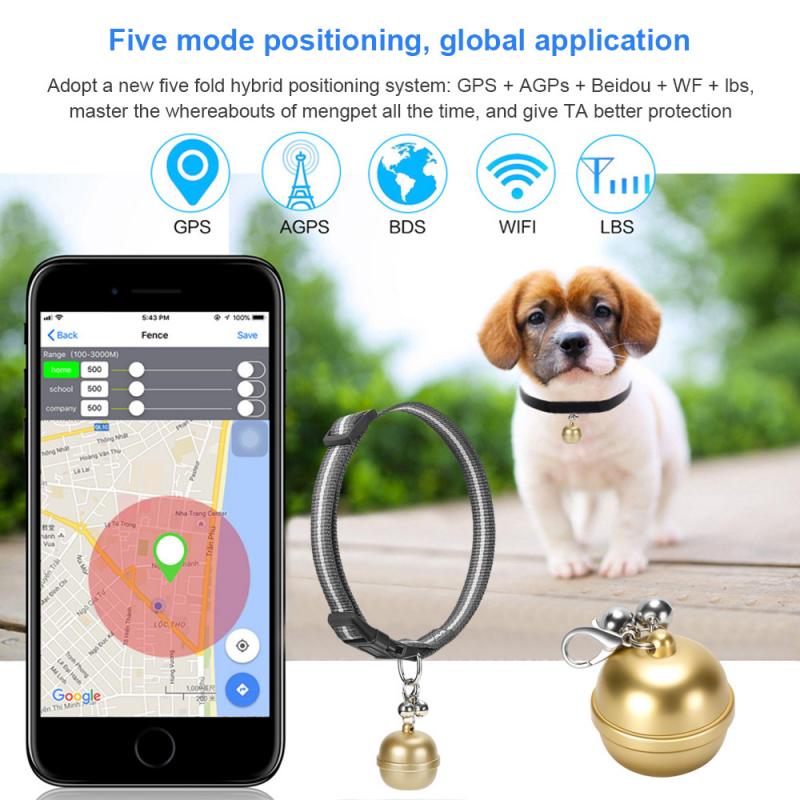 Huisdieren Hond Smart Bel Tracker Key Finder Locator Bluetooth Anti Verloren Alarm Sensor Apparaat Voor Hond Katten Motorfietsen Bagage