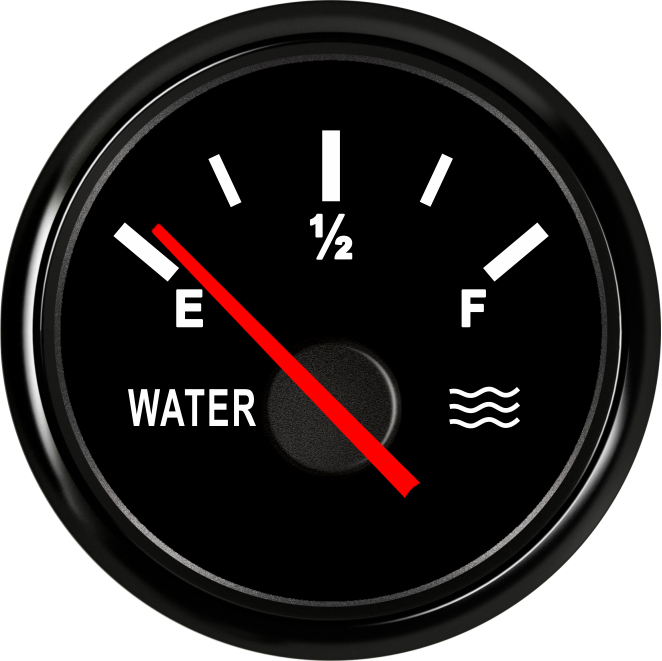 Stainless Steel Fuel Level Gauge Sensors Water level Sensor 300/250/200/150mm for 0-190ohm Marine Boat Fuel Gauges: BN Water Gauge