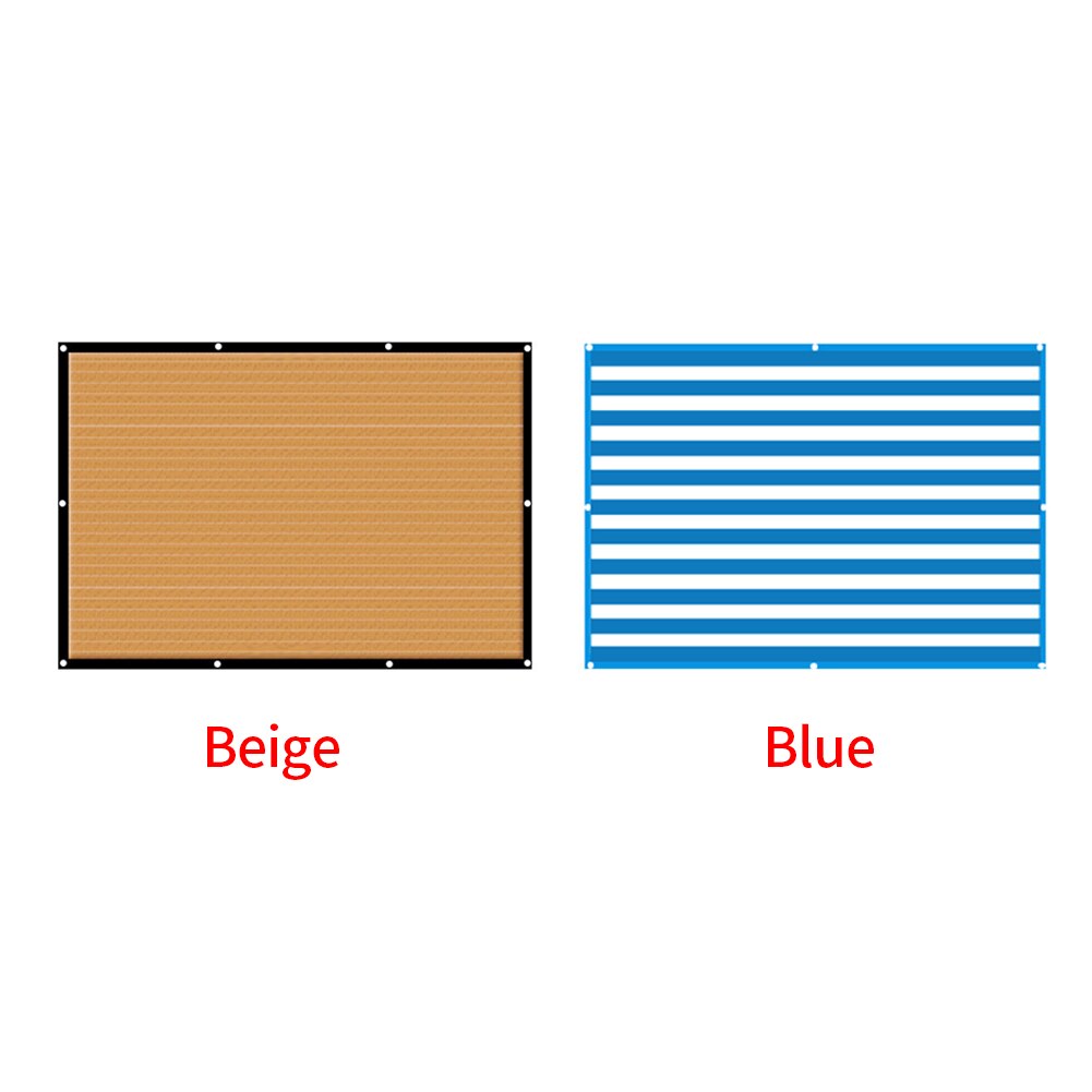 2x3m Permeable Cloth Greenhouse Home Pergola With Grommets Patio Canopy Succulent Plant Shade Cover Netting Mesh Sunblock HDPE