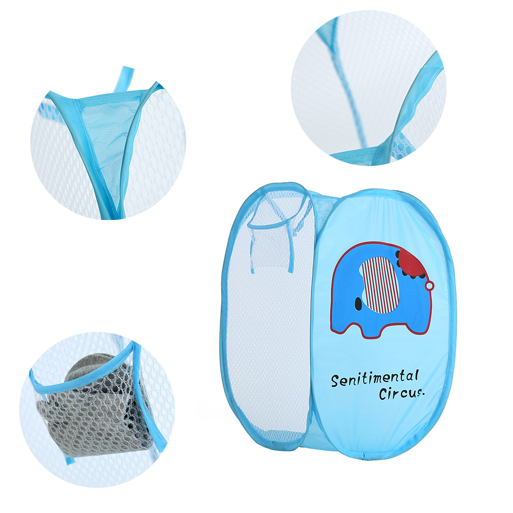 Cesta de clasificación cesta de juguete cesta de almacenamiento de juguete cesta de ropa plegable cesta de lavandería niños juguetes diversos almacenamiento organizar