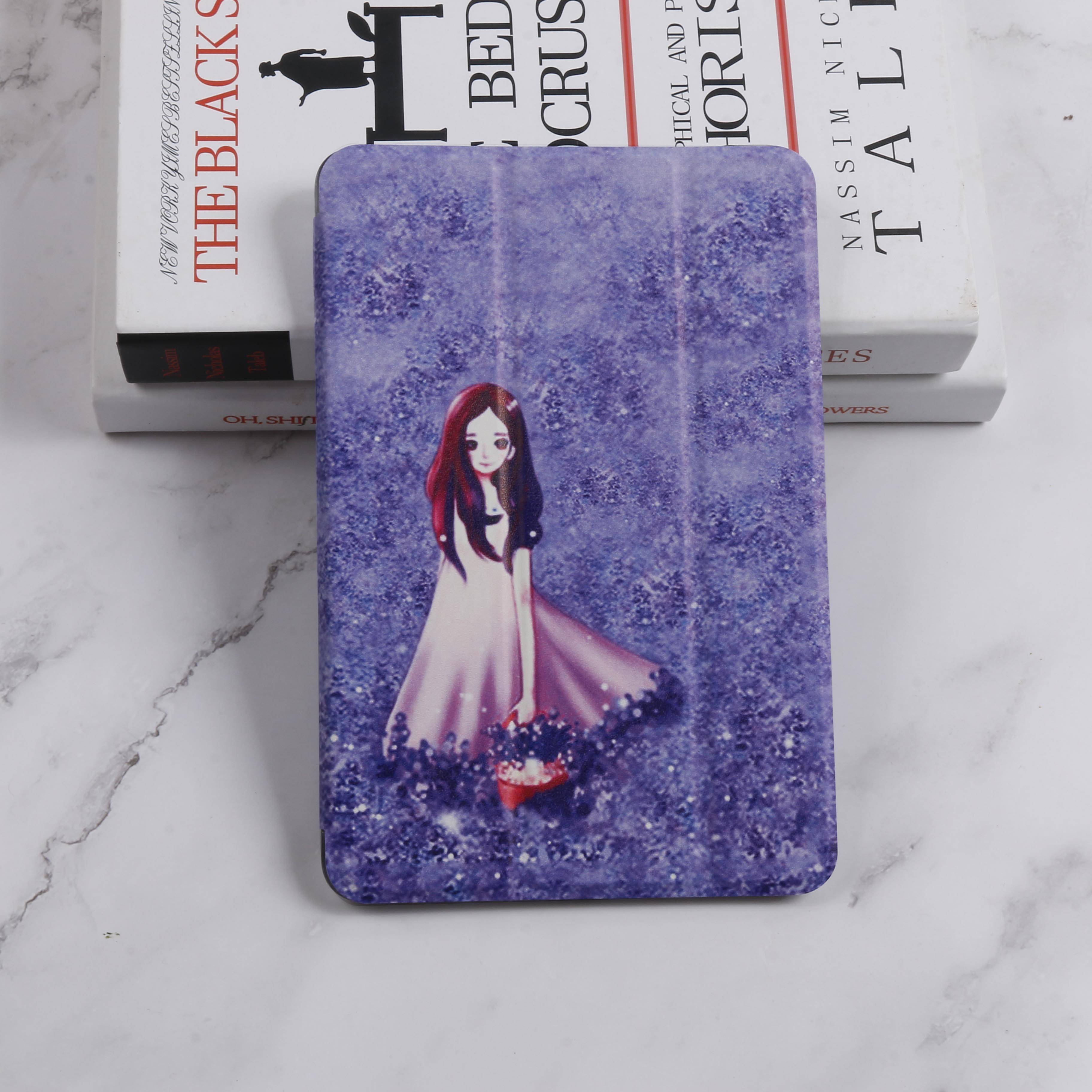 Tablethoes voor samsung galaxy tab  a 10.1 sm-t580 sm-t585 t580 wi-fi 3g smart cover flip pu lederen hoes met standaard: 1