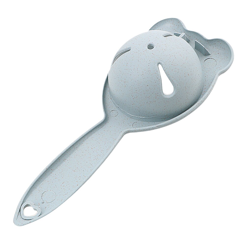 Hilife witte dooier zeven plastic chef-kok dineren kookgadget eierscheider thuis keukengereedschap keukenaccessoires eiergereedschap: Blauw