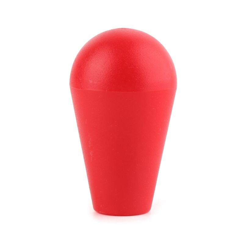 1Pc Oval Top Ball Rocker Ball Head Arcade Game American Style Joystick Handle Replacement Top Ball: Red