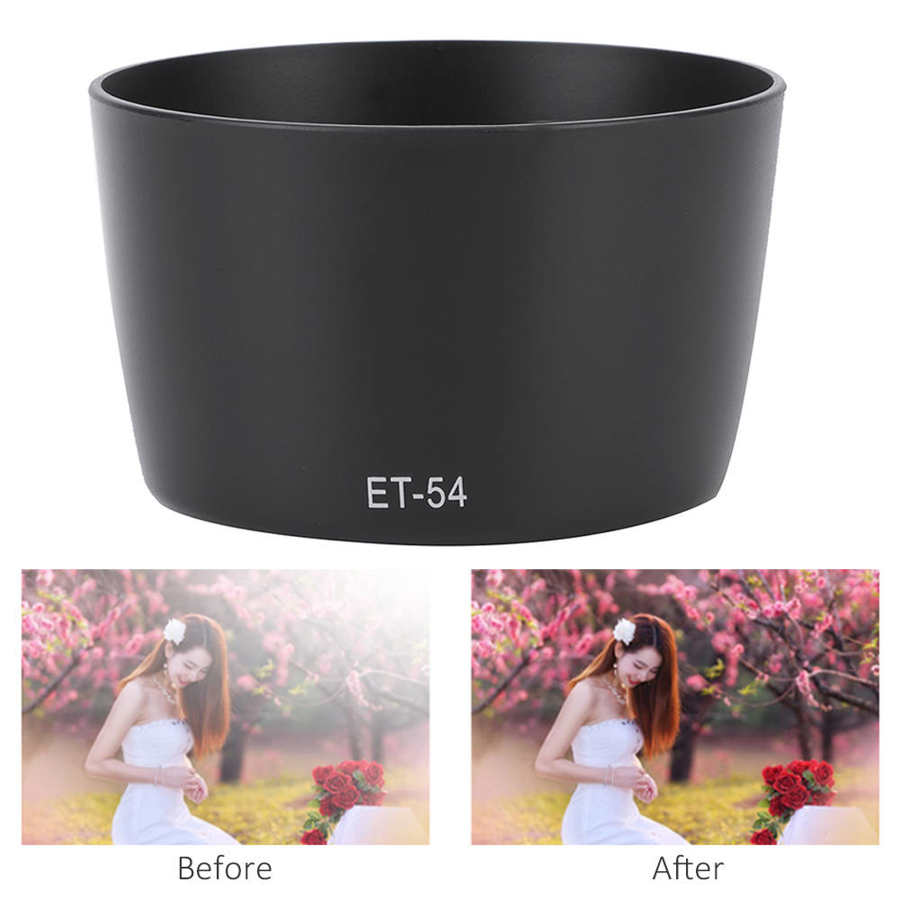 Et-54 Camera Mount Zonnekap Voor Ef 55 -200Mm F/4.5 5.6 Ii Voor Usm 80 -200Mm F4.5 -5.6 Iii