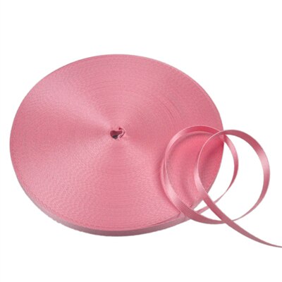 1.5cm brede nylon banden van 50 meter voor trekkoorden voor huisdieren, schoenen, handtassen en doe-het-zelfaccessoires: 14 roze