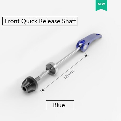 Wheel Hub Quick Release QR Front Rear Axle Skewer Bicycle Skewers Ultralight Quick Release Skewers for MTB Road Bike: blue-F