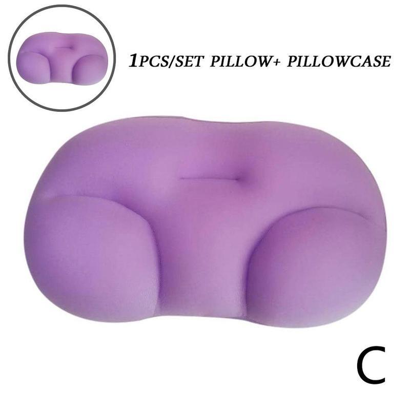 Oreiller de sommeil tout rond nuage oreiller cou soutien oreiller en forme de papillon oreiller ergonomique en mousse doux orthopédique oreiller cervical: 15