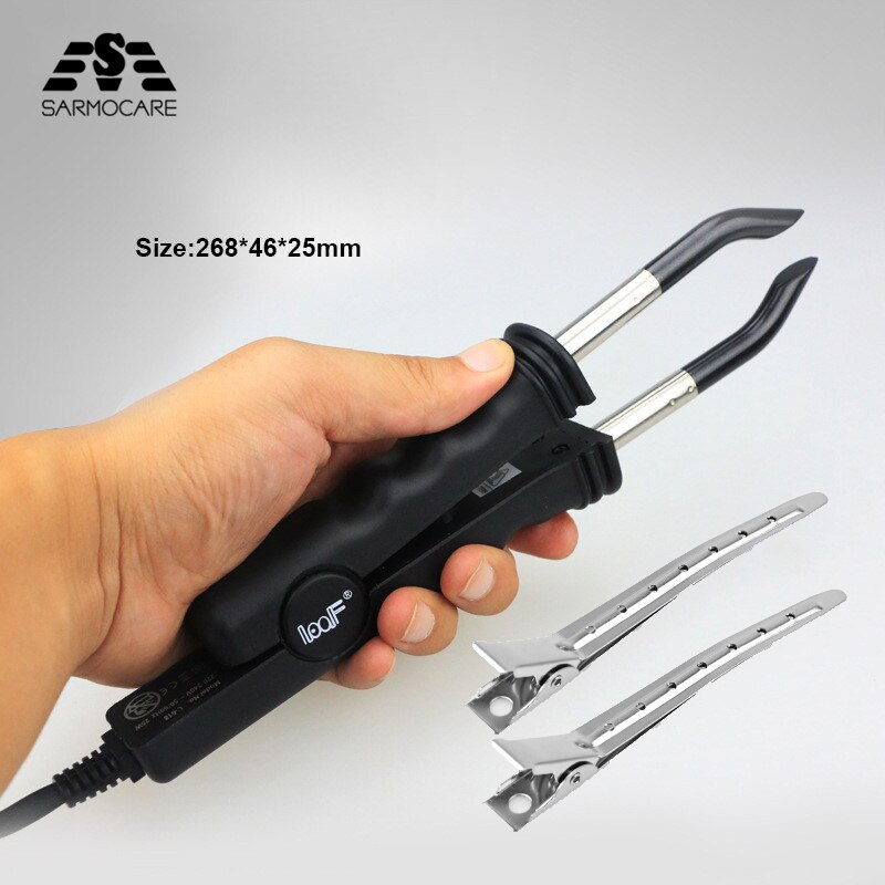 Lämpösauva muuttuva vakiolämpö tasainen levyfuusio hiustenpidennys keratiini liimaus salonkityökalu