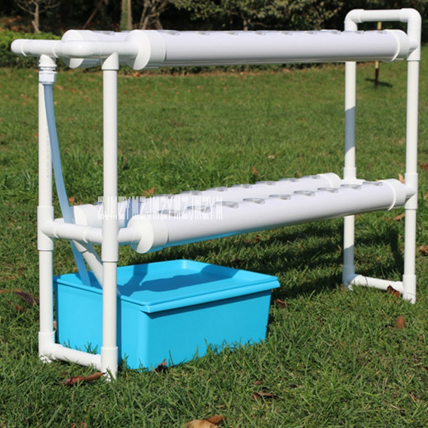 Hydroponics System Soilless Cultivation Pipe Planting Vegetable Cultivation Equipment Balcony Pipeline Hydroponic Planting Rack