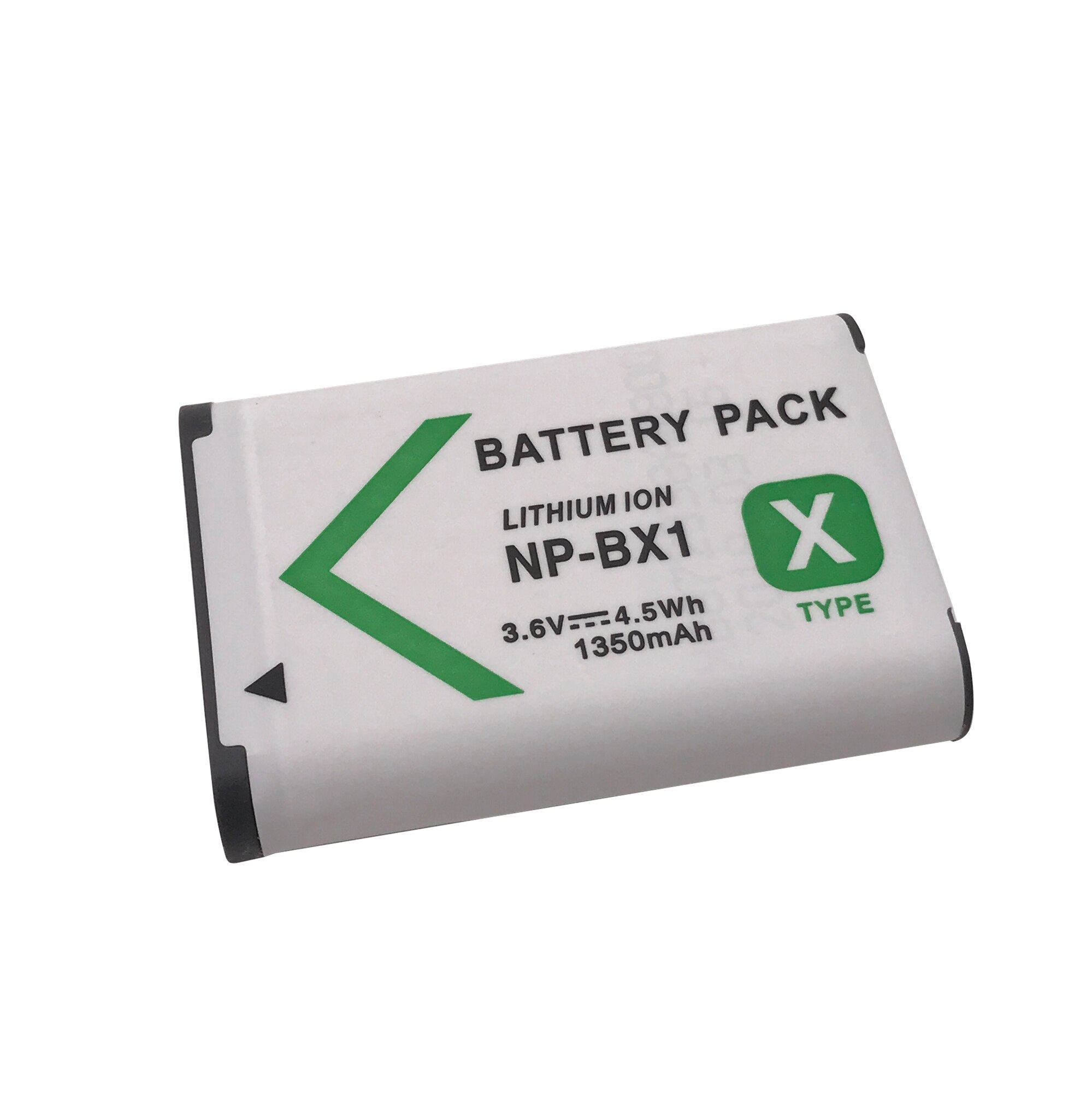 3.6v 1350 mah np -bx1 np bx1 batteri til sony dsc  rx1 rx100 m3 m2 rx1r gwp 88 pj240e som15 wx350 wx300 hx300 hx400: Hvit