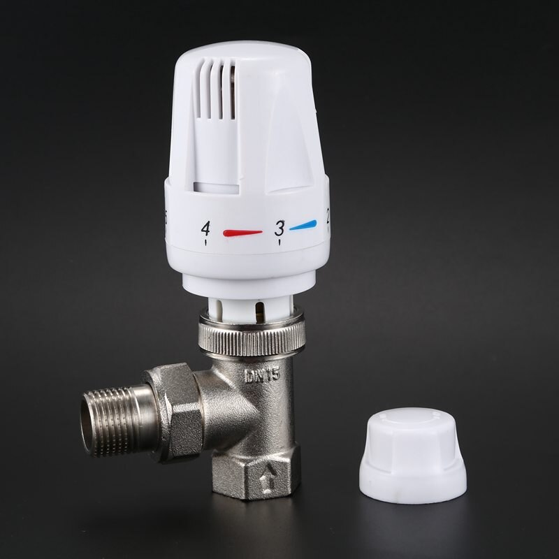 DN15 automatic temperature control valve angle floor heating and heating special valve