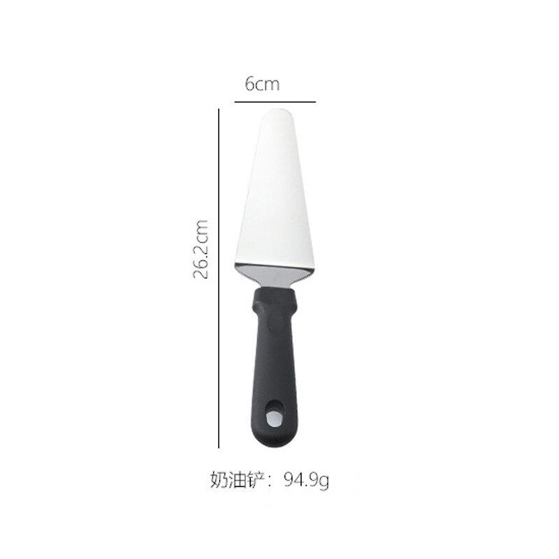Pizza Ronde Mes Roestvrij Staal Pizza Mes Kookplaat Ronde Plastic Handvat Enkele Ronde Pizza Mes: Shovel