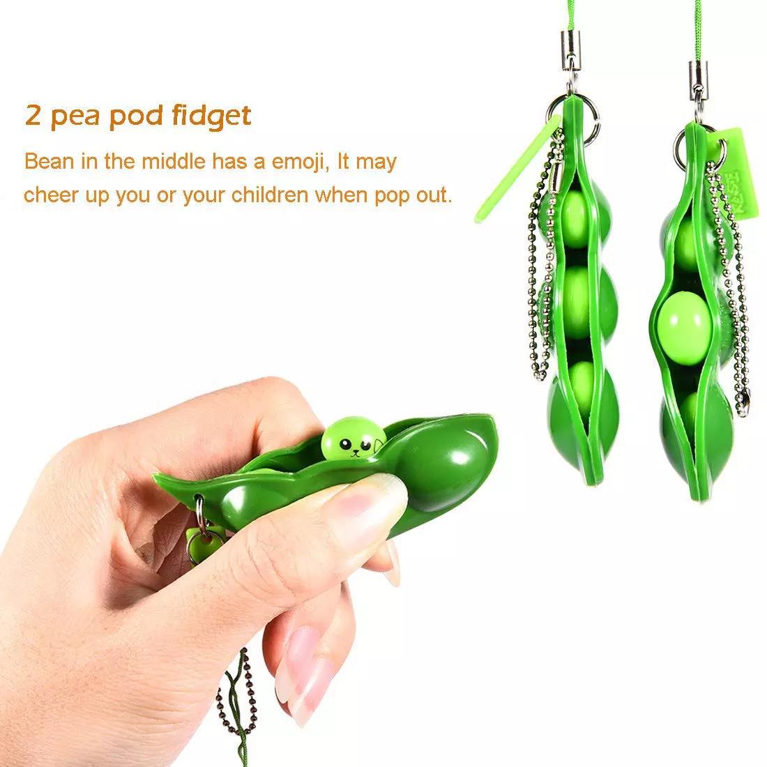 Fidget Toys Antistress Sensory Popit Simpel Dimpel Stress Ball Squeeze Animal Peapod Relief Stress Fidget Toys for Anxiety