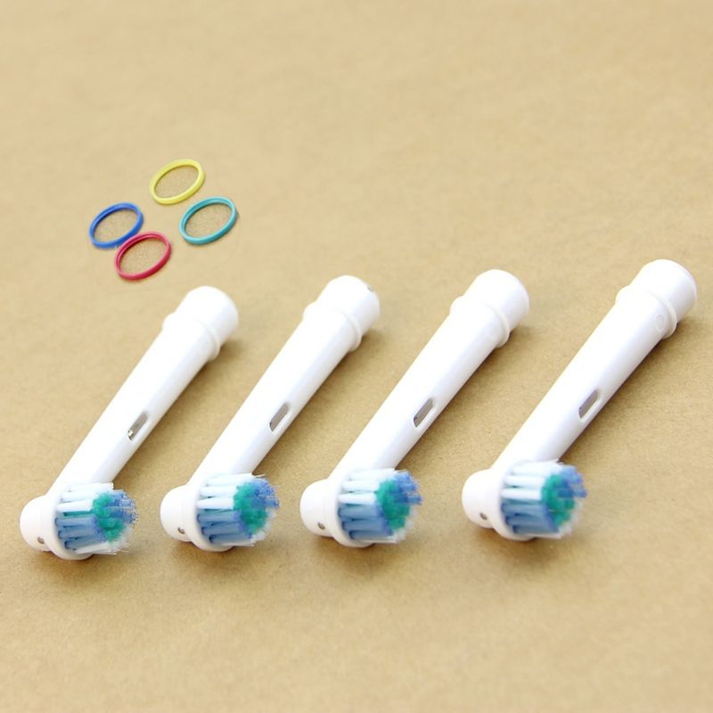 4pcs Electric Toothbrush Heads Replacement SB-17A Soft Brush Accessories