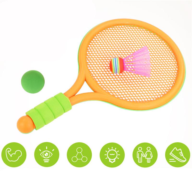 1 Set Racket Speelbal Badminton Set Voor Peuters Kids Kinderen