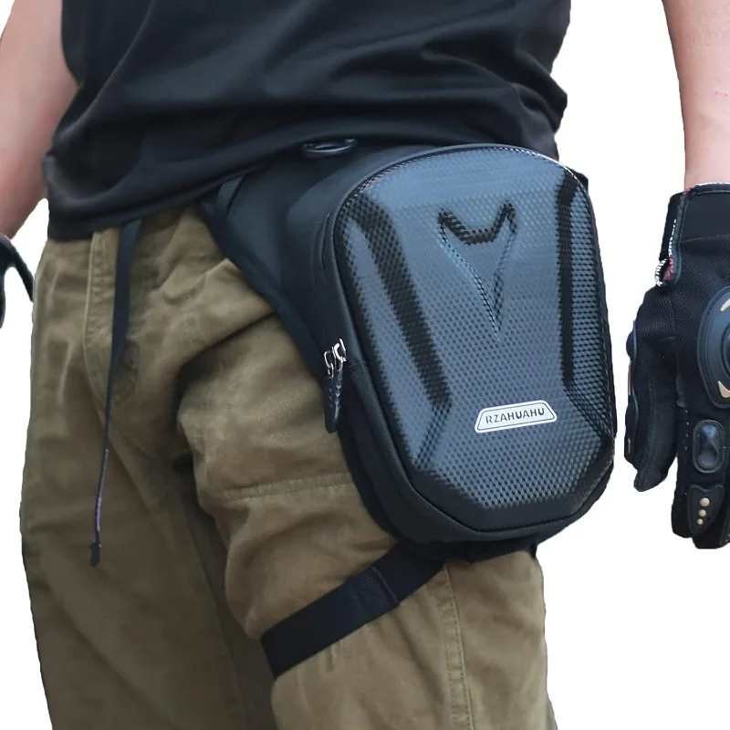 Motorcycle Waist Bag Leg Bag Men Women Bicycle Riding Tactics Thigh Waist Bag Mobile Phone Storage Hip Bag Cycling Backpack
