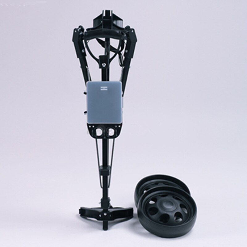 JayCreer 2 Wheels Portable Folding Push Pull Golf Carts Random Color Ship