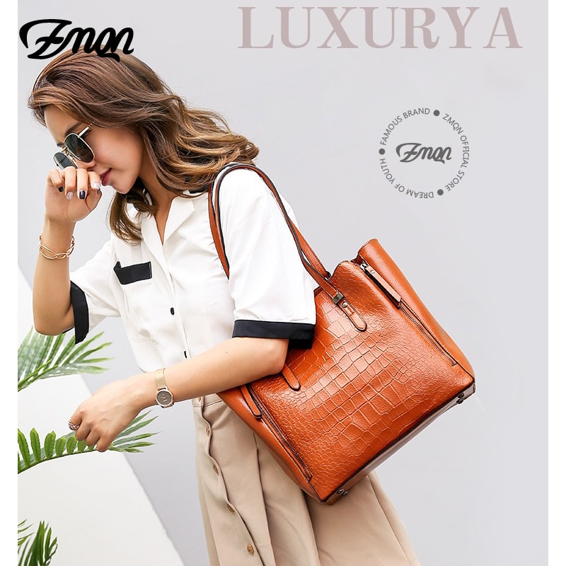 ZMQN Luxury Handbags Women Bags Leather Handbag Shoulder Bags For Women Brand Ladies Hand Bags Bolsa Feminina C647