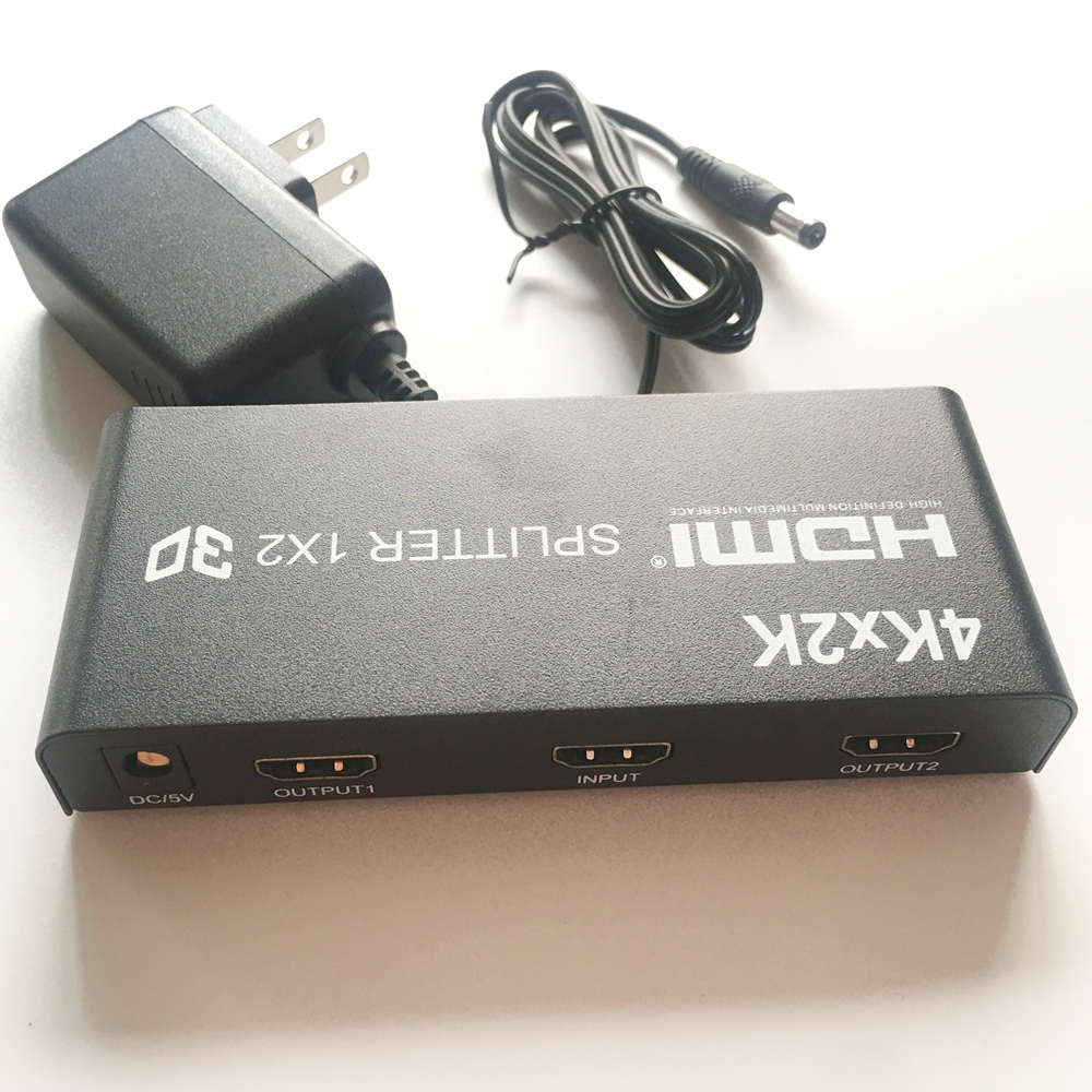 4K Hdmi Splitter 1 In 2 Uitgang Hdmi-Compatibel Splitter 4K Switch Converter Voor PS4 PS5 Tv box Hdmi Splitter