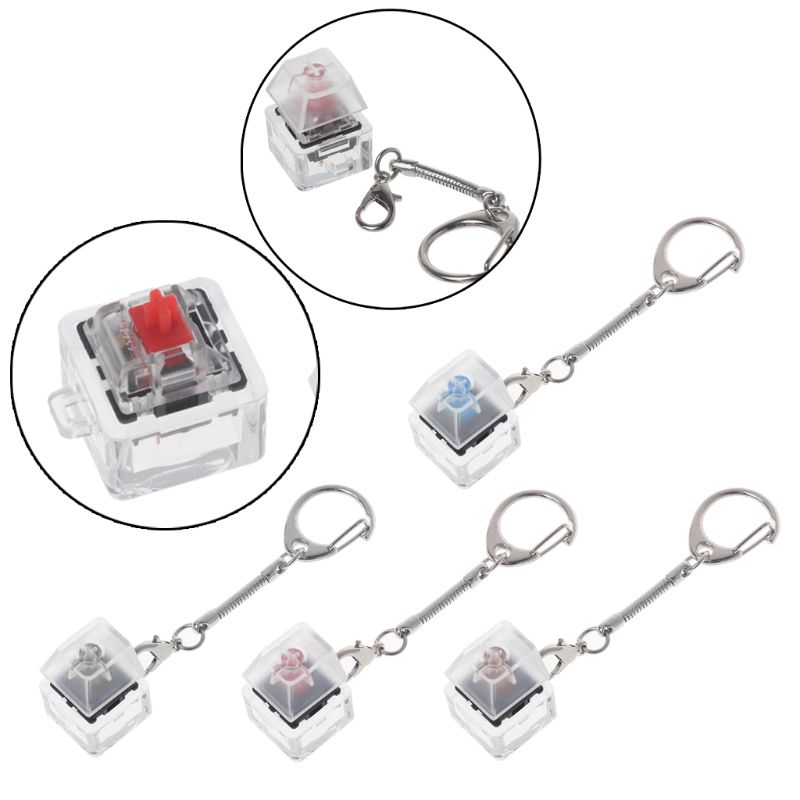 Gateron MX Schalter Mechanische Schalter Keychain Für Tastatur Schalter Tester Bausatz Ohne LED-Licht Spielzeug betonen Linderung