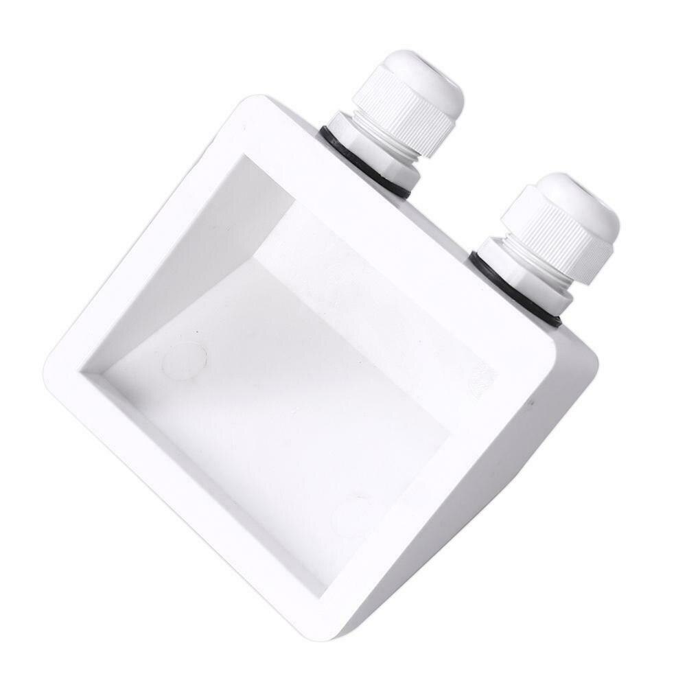Electrical Waterproof Roof Solar Panel ABS Double Cable Marine Entry Gland Easy Installation Stable Junction Box Protection