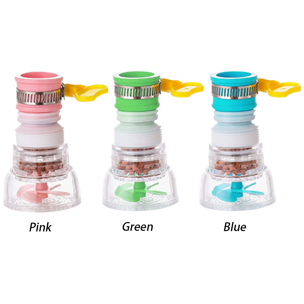 Easy Install Kitchen Tap Nozzle Healthy Universal Bathroom Sprayer Attachment 360 Degree Rotating Faucet Water Filter Purifier