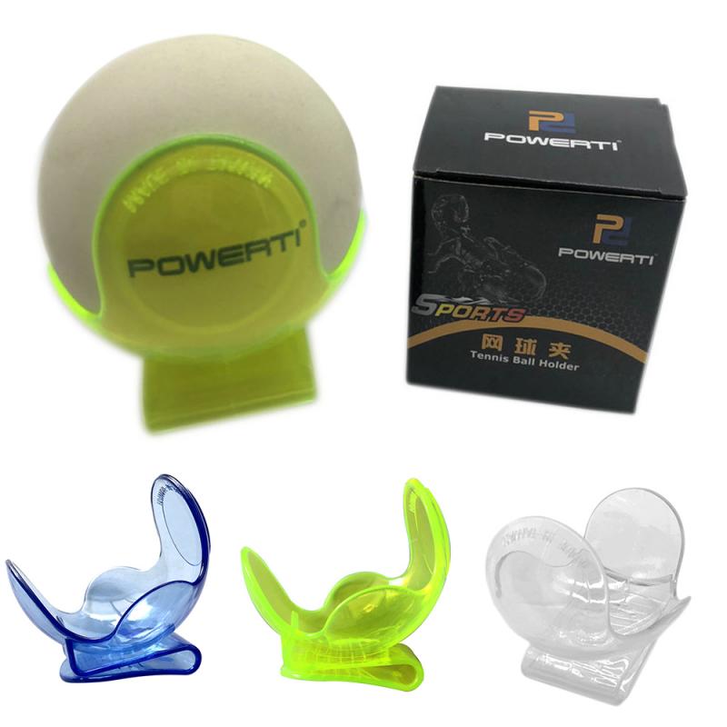 Transparent Tennis Clip Tennis Ball Holder Waist Clip Ball Holds Training Equipment Tennis Ball Accessories