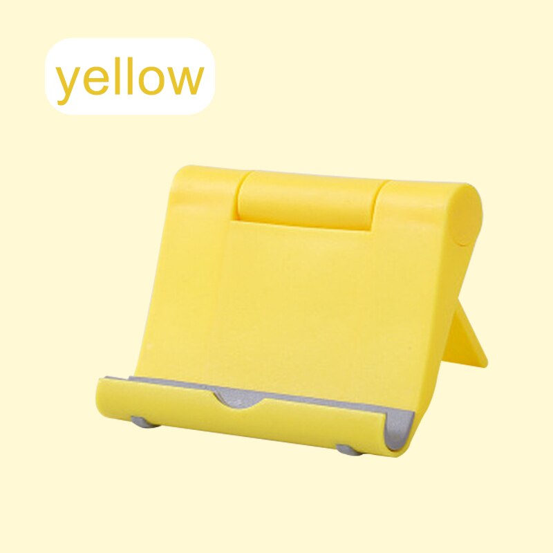 Geohot Cell Phones Holder for Phones Stand Smartphone Holder Besk Mobile Phones Support Mobile Holder for Xiaomi Huawei iPhone: Yellow