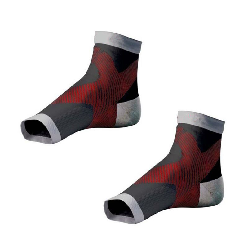 Tobillera antifatiga para hombre y mujer, calcetines deportivos de compresión para alivio de la hinchazón, circulación, soporte para el tobillo, 1 par