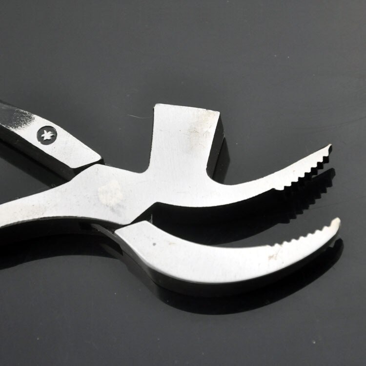 Stainless Steel Lasting Pincers Plier Repair with Nail Removal for Shoemaking Leather Craft DIY Working Shoe Repair Tool