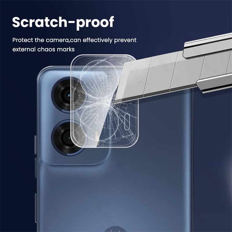 Protector de cámara trasera para Motorola Moto G24 Power 4G 3D, funda de lente de vidrio templado curvo MotoG24 G 24 34 54 84 G14 G34 G54 G84 5G