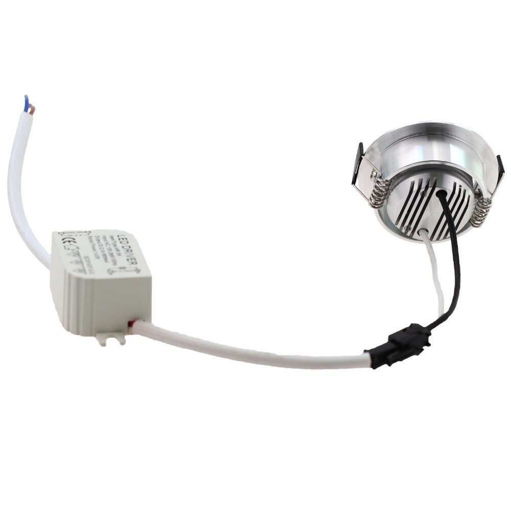 Aluminium Plafond Lamp Led Spot Led Downlight 3W Sieraden Display Plafond Verzonken Kabinet Spot Lamp Voor Thuis/Indoor