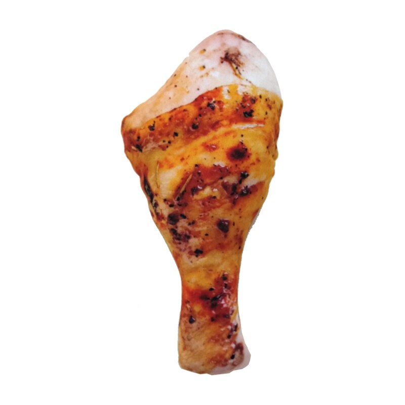 Anti Bite Dog Toys Simulation Vegetable Drumstick Toy Puppy Pet Play Chew Toys Squeaky Toys For Dogs Cats Pets Supplies: 3