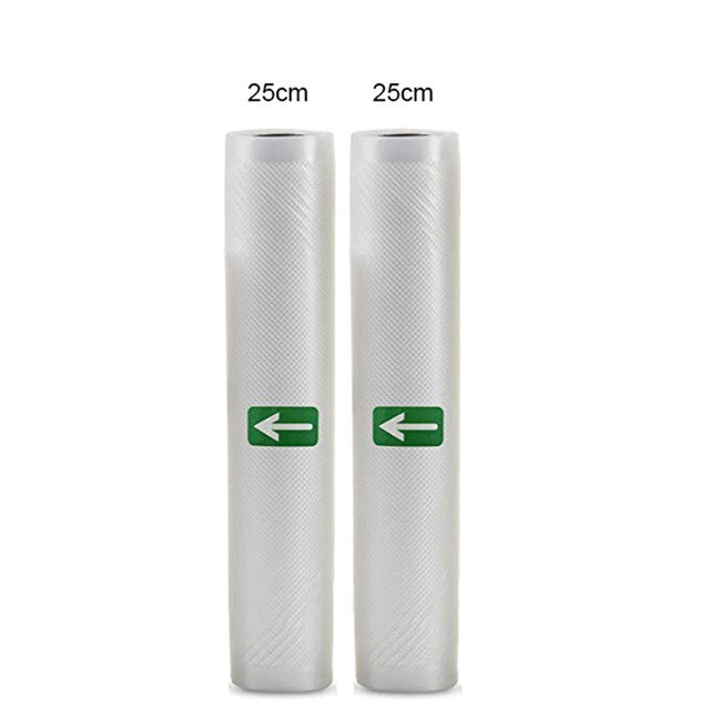 1-5 rollen Vakuum tasche Versiegelung Taschen für Lebensmittel Schoner Abdichtung Maschine Kunststoff Lagerung Vakuum Tasche Küche Packer Vacum tasche 12-28cm: 25x500cm2Rollen