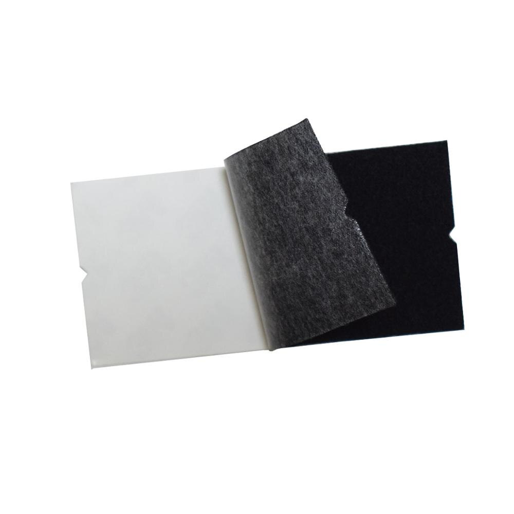 1m/ ruller svart stofffilt med selvklebende lim til bilinnpakningsskrape 4.8cm bredde filt vent litt reservedeler