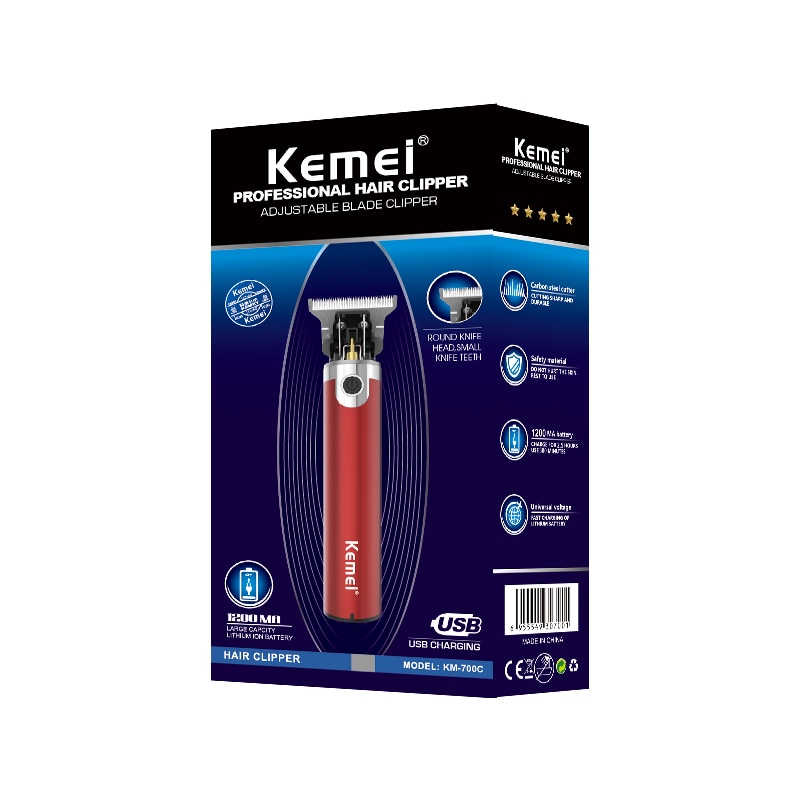 Mannen Professionele Tondeuse Baard Cordless Tondeuse Elektrische Haar Snijmachine Haar Rand Schetst Afwerking Trimmer