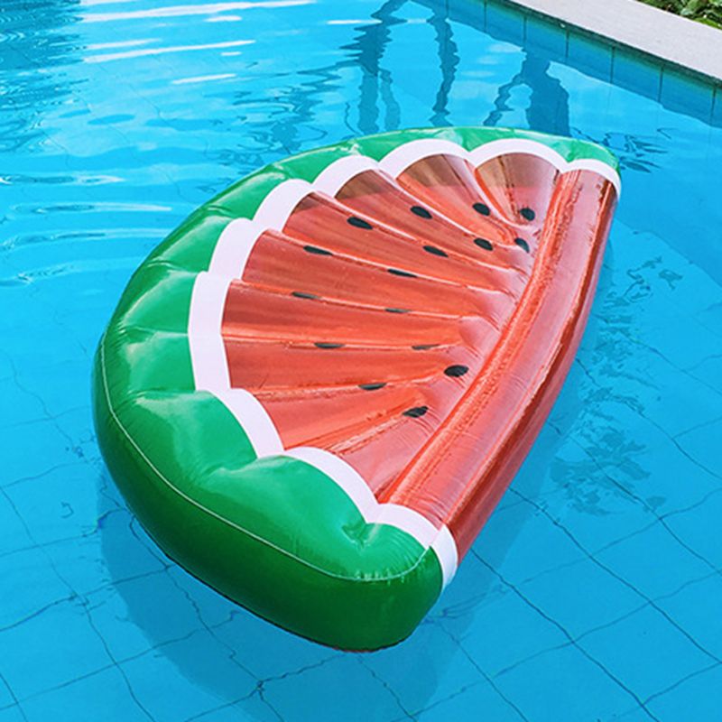 Basen kąpielowy zabawki plażbyć winnym lato nadmuchiwane półokrągłe arbuz pływający rząd dla dorosłych pływanie zabawa z wodą Platforma łóżko