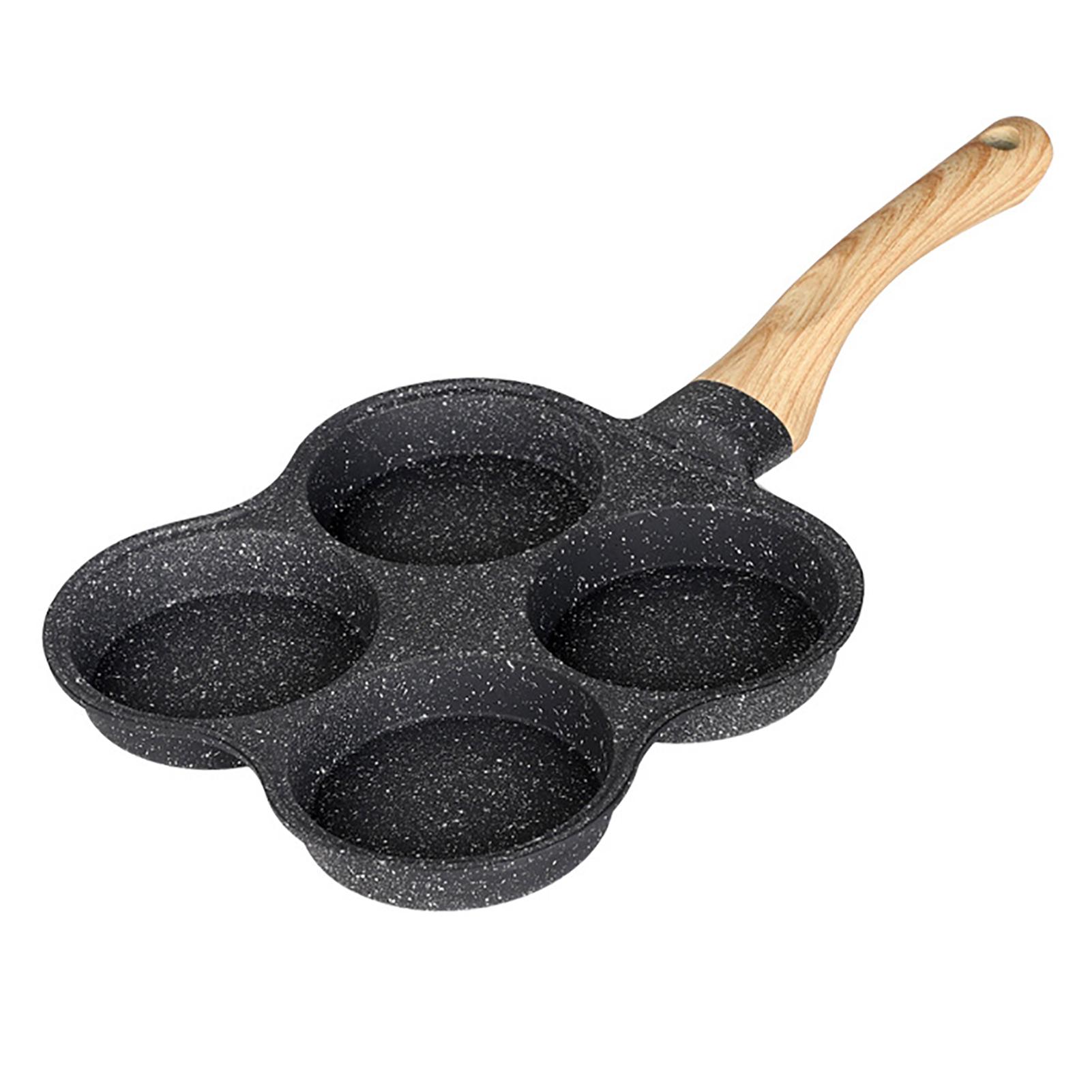 4-Gat Non-stick Koekenpan Voor Gebakken Eieren Keuken Vier-Gat Non-stick Omelet Pannenkoek-Ham Eieren Koekenpan Koken Tool Fornuis