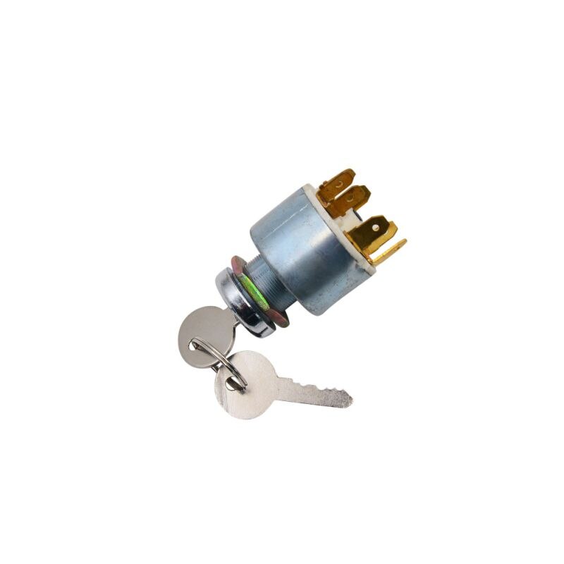 Motorrad Auto Auto Zündung Anlasser Schalter Steuert 4 Position Mit 2 Tasten Universal- Türschloss Zylinder 12v