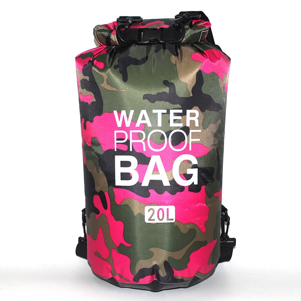 Waterproof Dry Bag Outdoor Sport Swimming Rafting Kayaking Sailing Shoulder Bag: royal blue