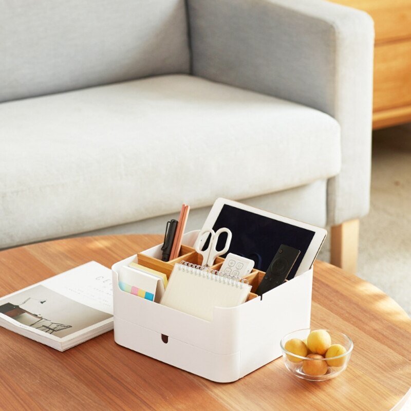 Desktop Drawer Storage Box Multi-partition Desktop Sundries Organizer Box Arrangement Desktop Collection Holder Case