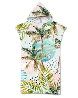 Zomer Hooded Strand Handdoeken Microfiber Kinderen Zwemmen Douche Handdoek Volwassen Badhanddoek Badkamer Handdoek: 9