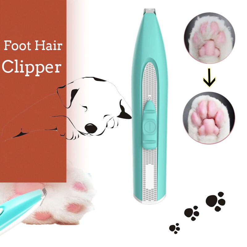 Kjæledyr spiker fot hår trimmer katt hund trim klipper elektrisk klipper klipper hårklipp pote barbermaskin klipper blad maskiner for hunder