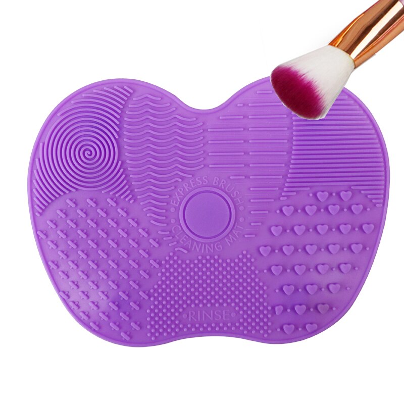 16 Uds Set de brochas de maquillaje de ojos de herramientas de belleza polvo de la Fundación de sombra de ojos cosméticos herramientas de belleza: 1 pc brush clean pad