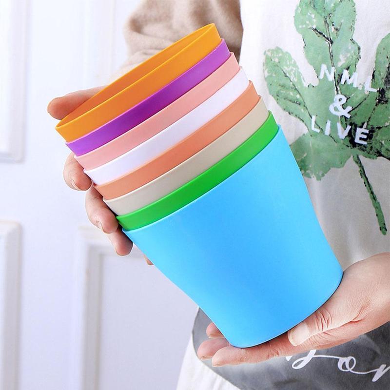 1pc Flower Pot Colorful Durable Resin Plant Flower Pot Tray Planter Garden Home Saucer Decoration Holes with Gloss a Draina S3E2