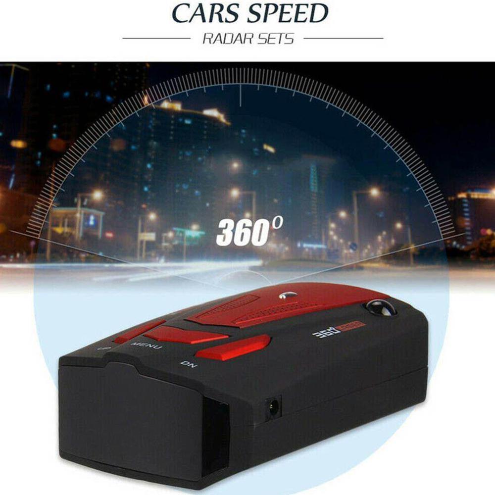 360 Degree Warning LED Display Auto GPS Car Voice Mobile Alert Mobile Speedometer For Car Detector H3W0